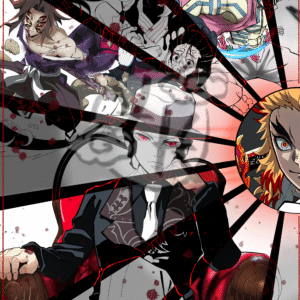 Poster Demon Slayer (Demons side)